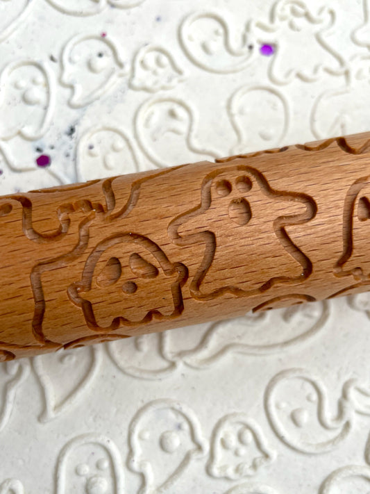 Ghostly Ghosts Rolling Pin