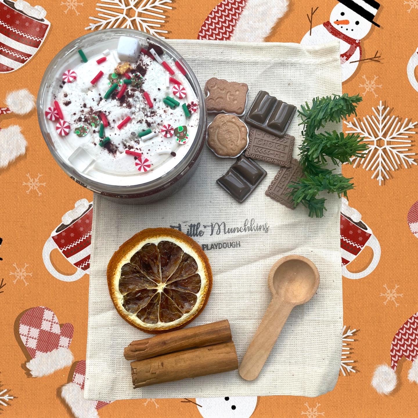 Kuschelige Winternacht-Minitasche