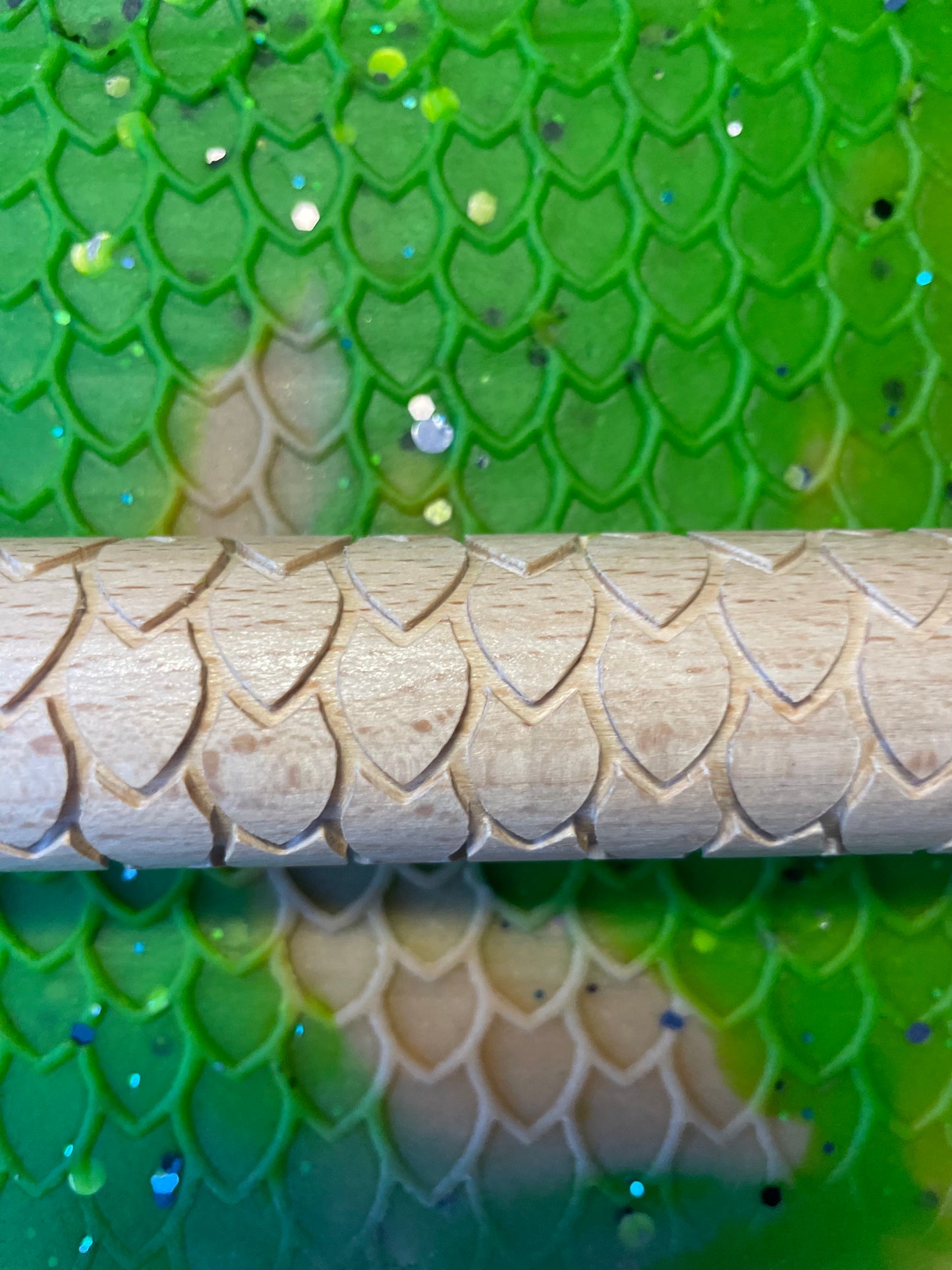 Dragon Scales Rolling Pin