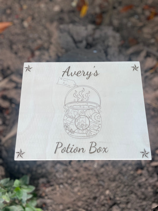 Personalisierte Zaubertrankbox
