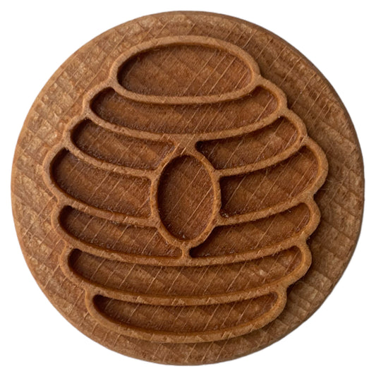 Bienenstock Holzstempel