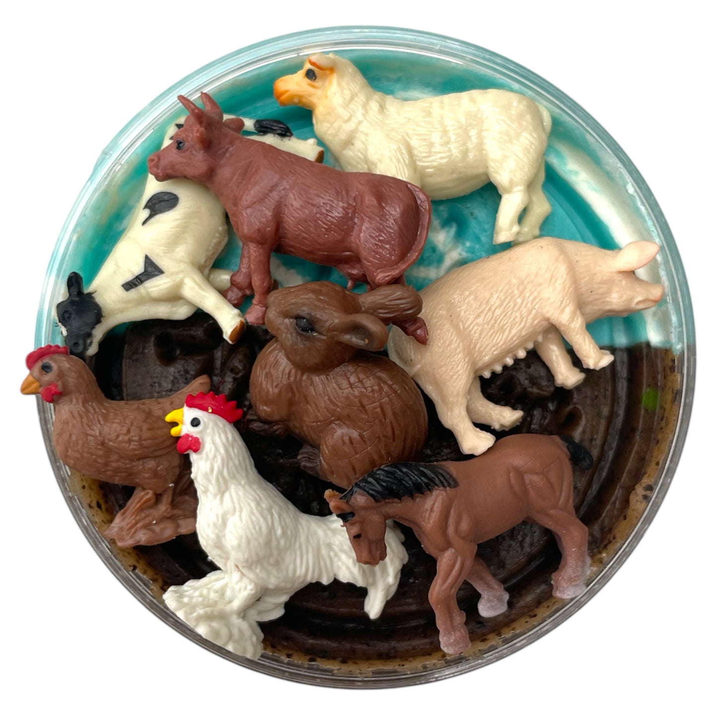 Unten auf der Farm Minis