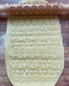 Easter / Spring Rolling Pin With Handles