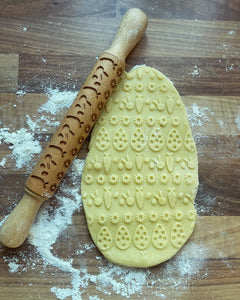 Easter / Spring Rolling Pin With Handles