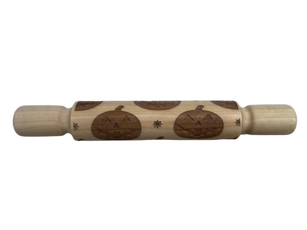 Pumpkins & Bats Rolling Pin