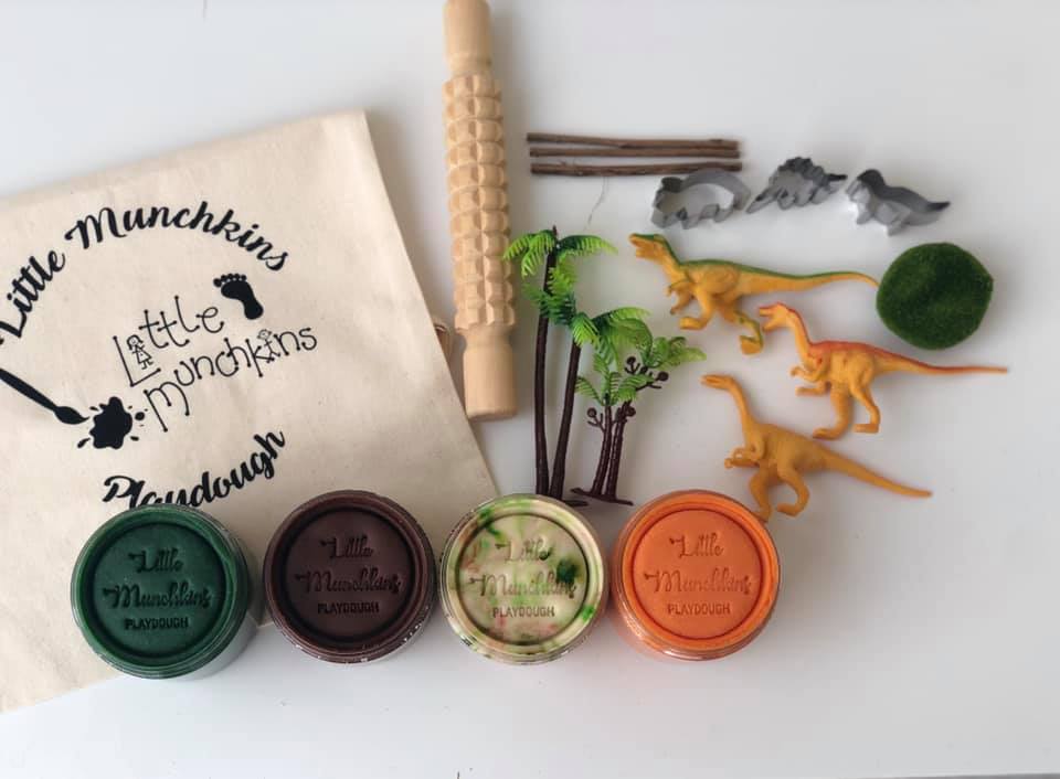 Dinosaurier-Beschäftigungstasche