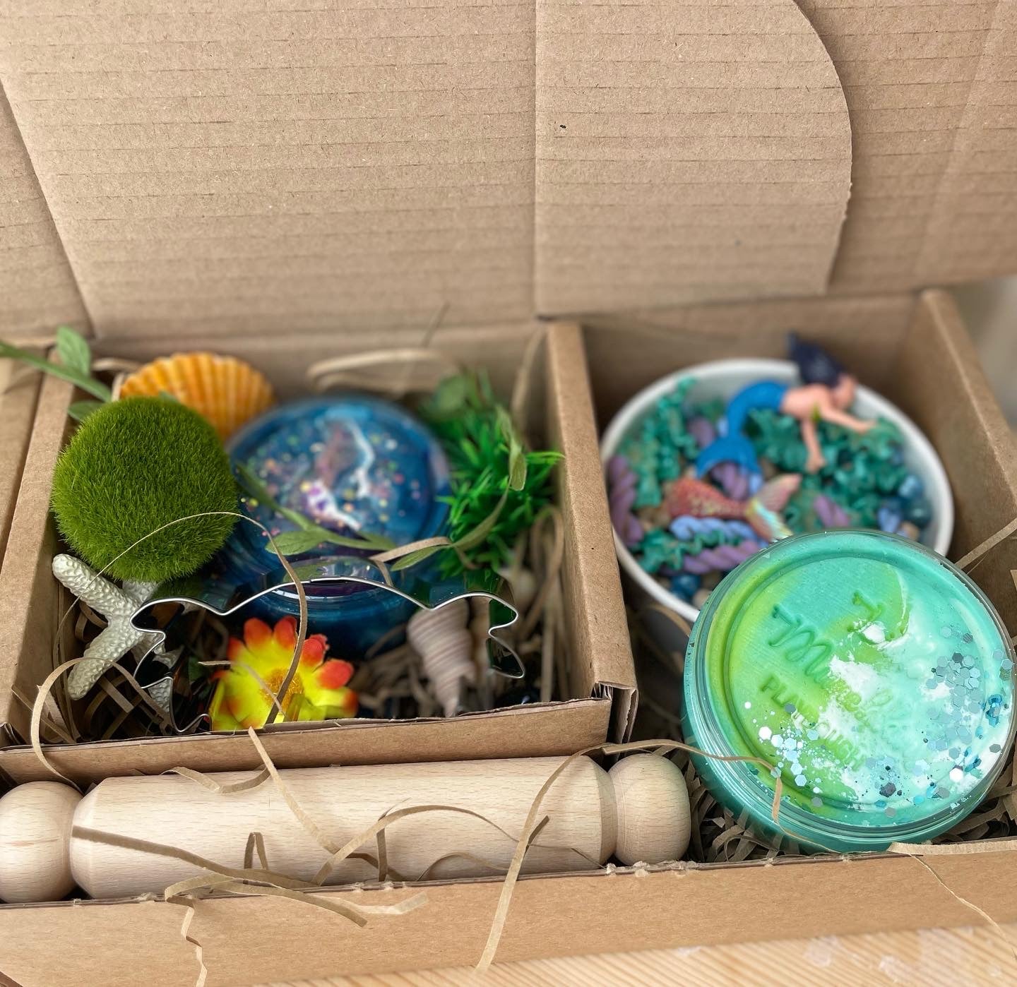 Meerjungfrau-Sensory-Box