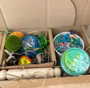 Meerjungfrau-Sensory-Box