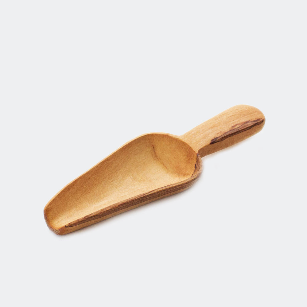 Olive wood small scoop