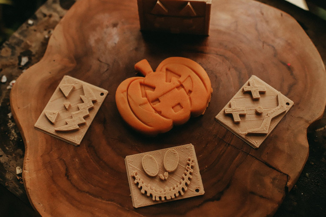 Halloween Stempelspielpaket Öko-Ausstechset