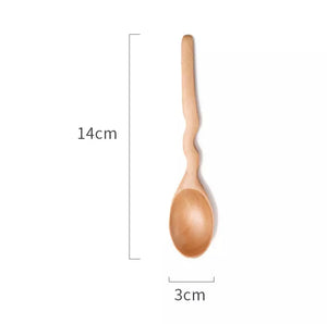 Wooden Wonky Potion Spoon